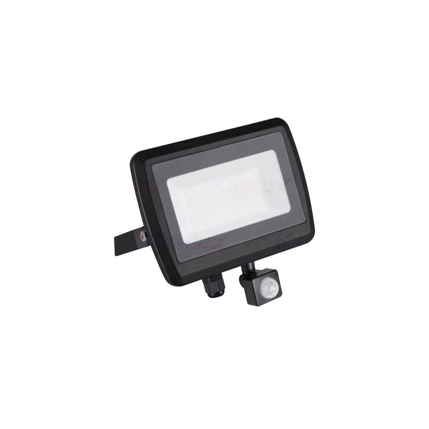 Projektor LED 50W z czujnikiem ruchu ANTEM LED 50W-NW-SE B czarny 4000lm 4000K 33208 KANLUX