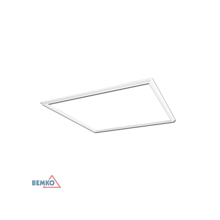OPRAWA RAMA LED 40W 3600LM 4000K 60x60 PLAZA BIAŁA C73-FLP-066-400-4K-WH BEMKO