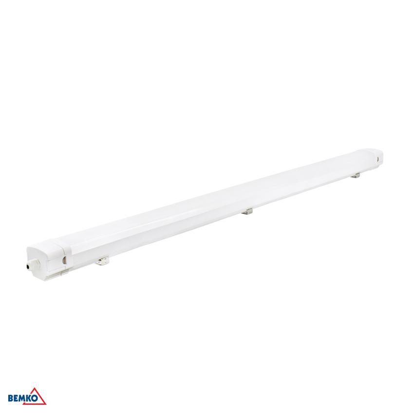 OPRAWA LAMPA HERMETYCZNA WARSZTATOWA 150cm 70W 10150lm 4000K b. neutralna IP65 BIAŁA C16-HLR-150-700-4K BEMKO