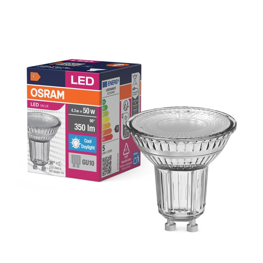 Lampa LED VALUE non-dim PAR16 50 36° 4,3W 865 GU10