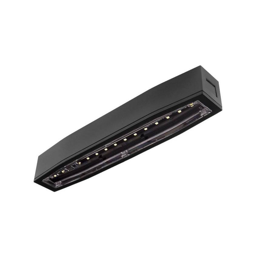 Oprawa sieciowo- awaryjna natynkowa SUPREMA LED SO 350 CB IP54 NT [BLK] / współpraca z centralną bat 94581 INTELIGHT