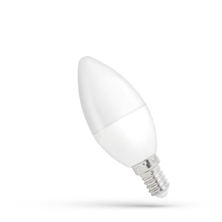 LED ŚWIECOWA  E-14 230V 6W CW DIMMABLE SPECTRUM