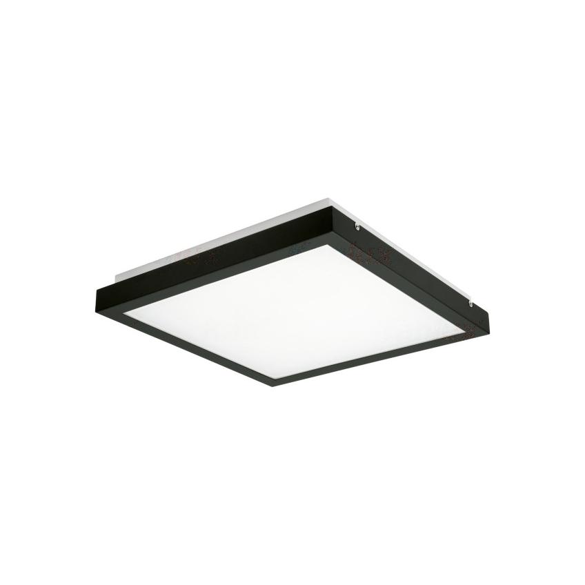 Plafoniera LED z czujnikiem ruchu TYBIA LED 38W-NW-SE B barwa neutralna 4000K 3800lm Czarny 24643 KANLUX