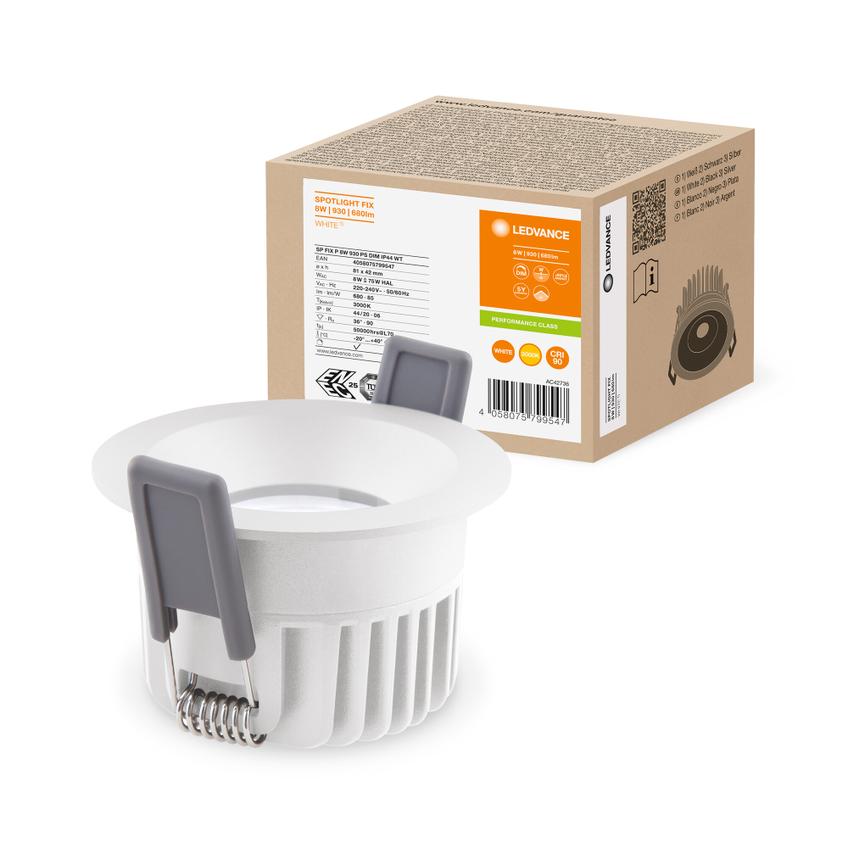 Oprawa SP FIX P 8W 930 PS DIM IP44 WT
