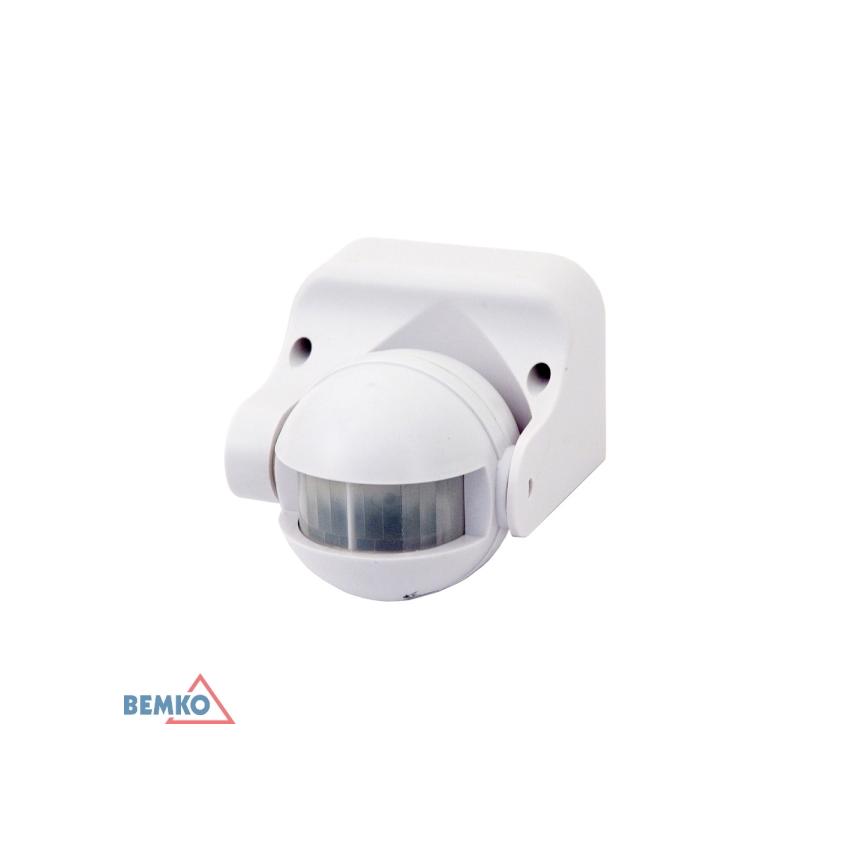 CZUJNIK RUCHU 1200W 180* BIAŁY B50-SES09WH BEMKO
