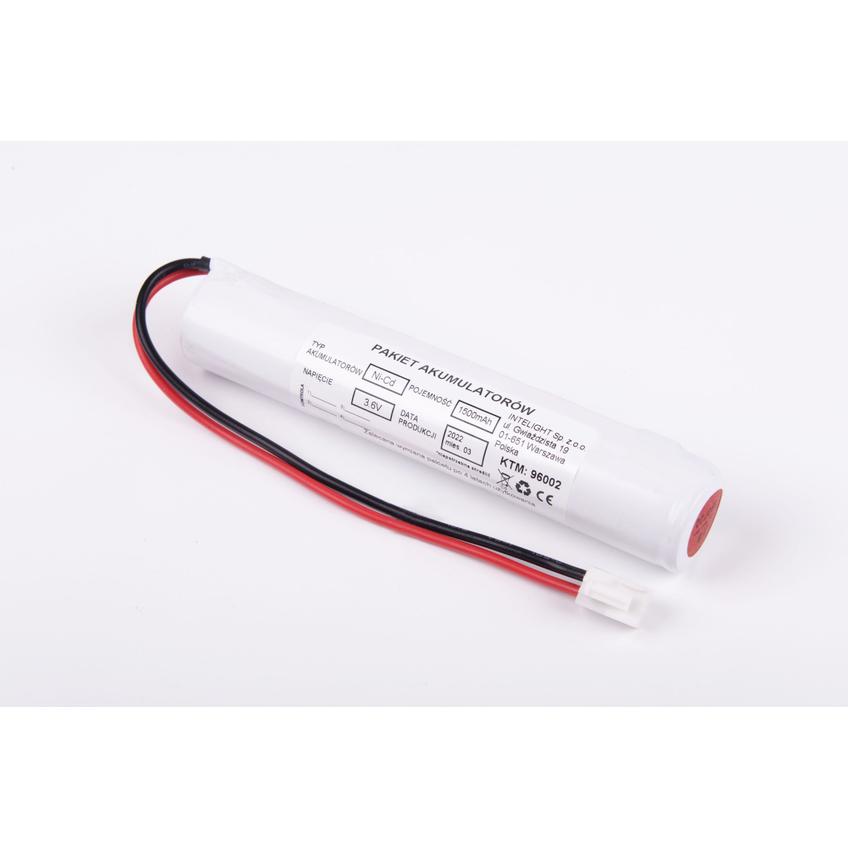 Pakiet akumulatorów NiCd 3,6V 1500mAh HT do oprawy Orion 150 MT / 150 MT LT /150 D MT 96002 INTELIGHT