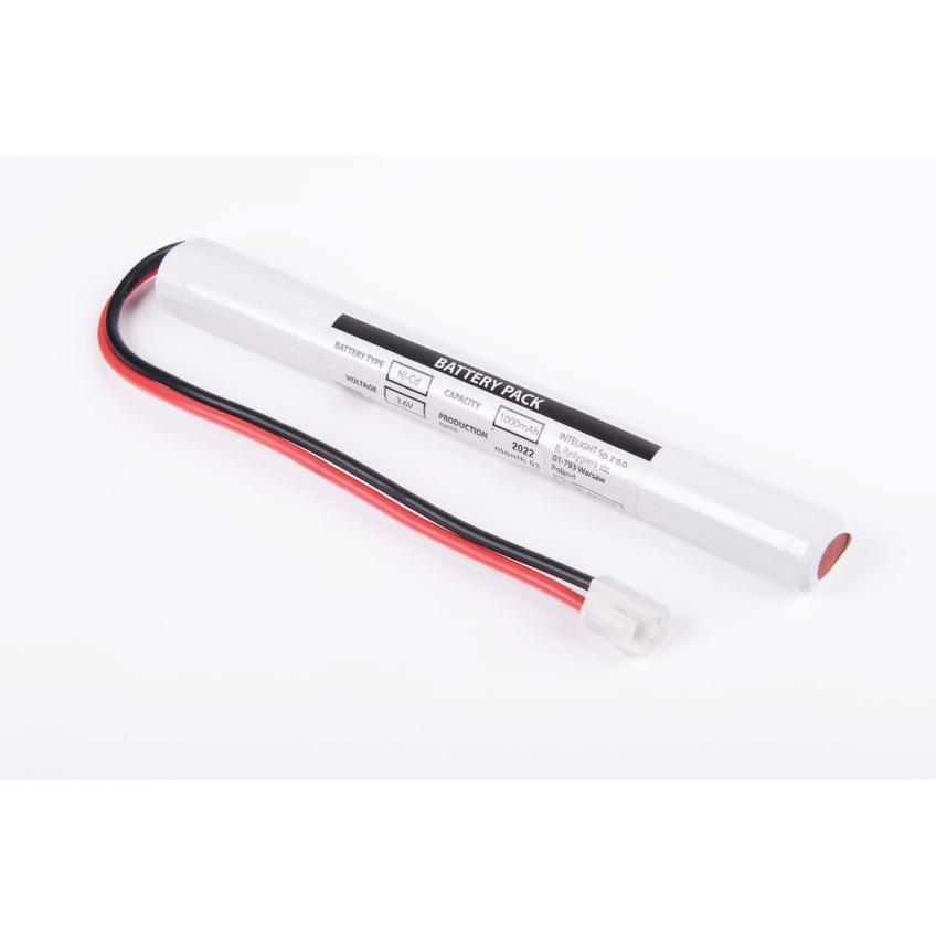 Pakiet akumulatorów NiCd 3,6V 1000mAh do oprawy Vella Eco 250 1H 96007 INTELIGHT