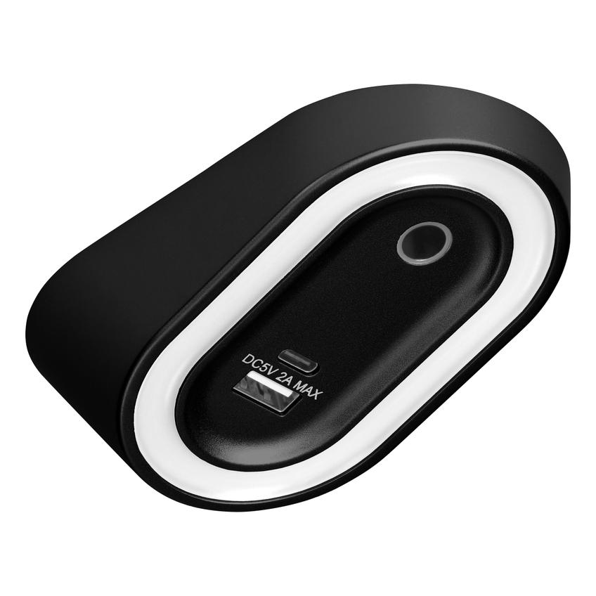 AGRA lampka podszafkowa LED 2,5W, 80lm, 4000K, z włącznikiem bezdotykowym i funkcją ładowania USB A+ AD-OM-6564L4/B/USB ORNO