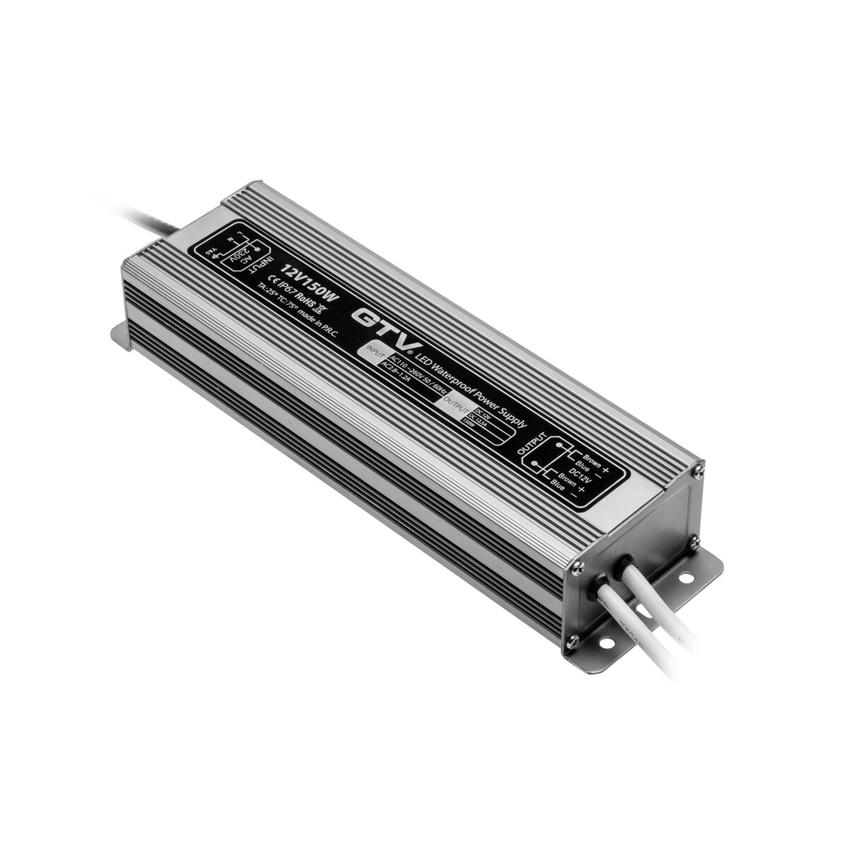 GTV TRANSFORMATOR LED WODOODPORNY, 150W, IP67, DC 12V LD-WZA150W-NW GTV Poland
