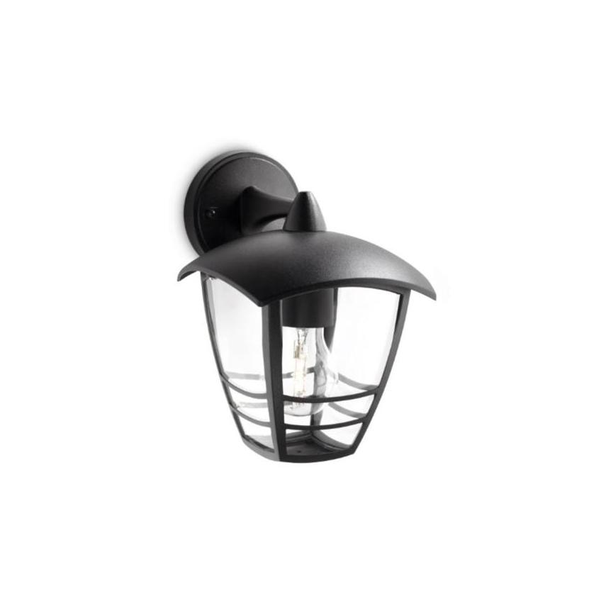 Kinkiet Zewnętrzny CREEK Lampa Elewacyjna LED E27 Ogrodowa Latarnia 9,15003E+11 PHILIPS