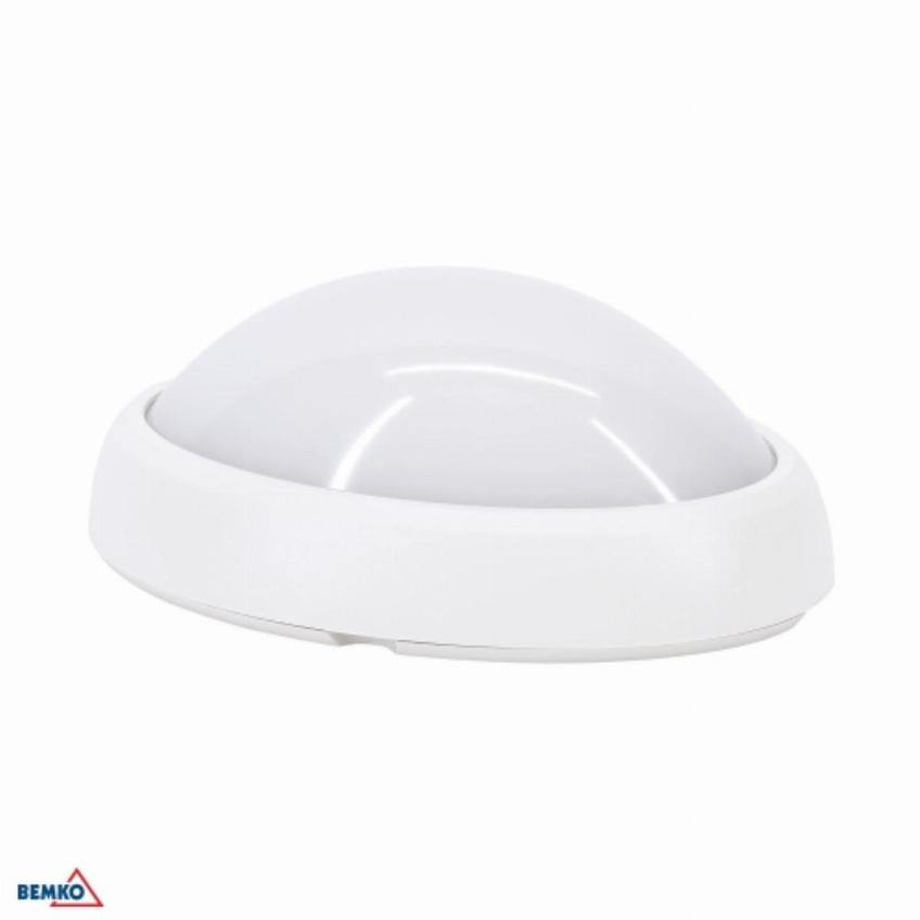 PLAFONIERA LED KANLO 8W 4000K 720LM IP54 BIAŁA CZ. MIKR. C45-KAN-08-WH-4K-MS BEMKO