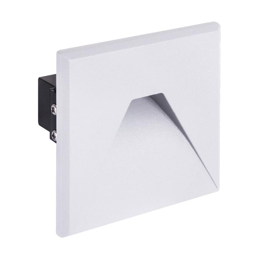 Oprawa schodowa lampa ścienna LED 1,6W barwa neutralna biała 03908 IDEUS
