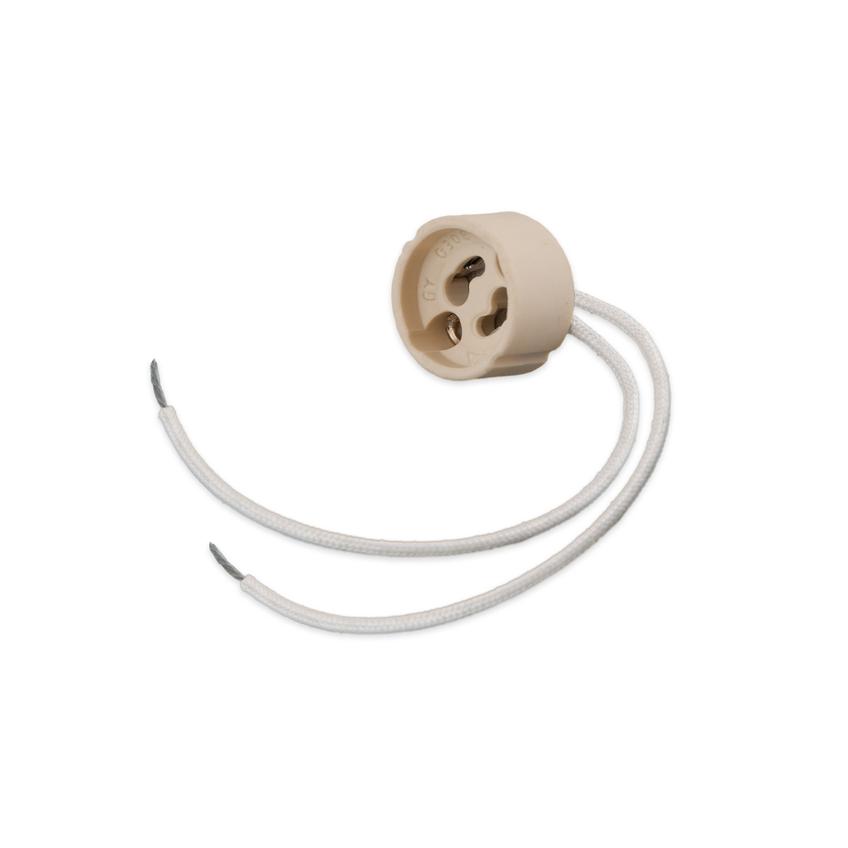 Oprawka GU10 porcelanowa LED/HALOGEN D.3187 PAWBOL