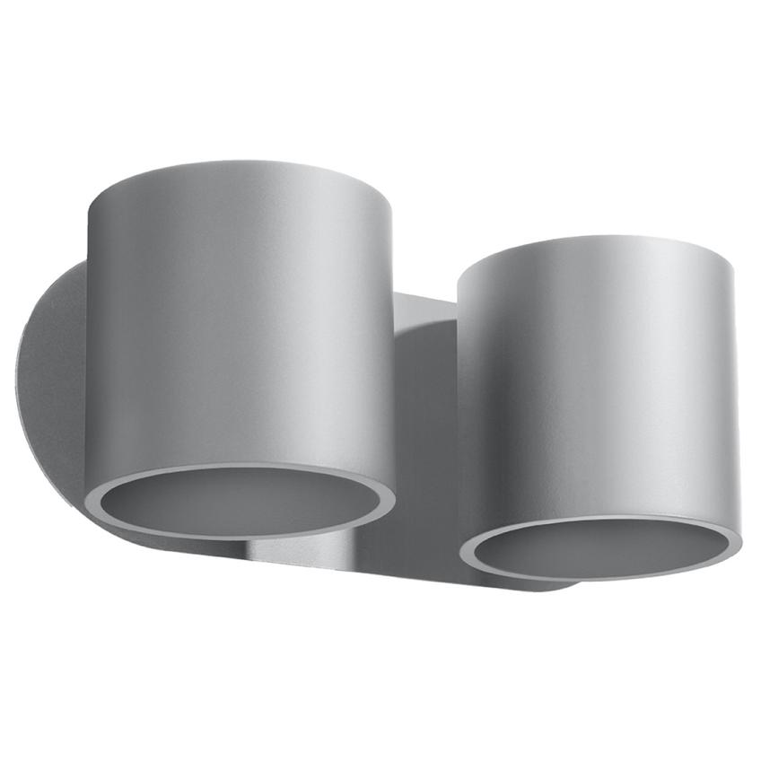 Sollux Kinkiet ORBIS 2 szary SL.0661