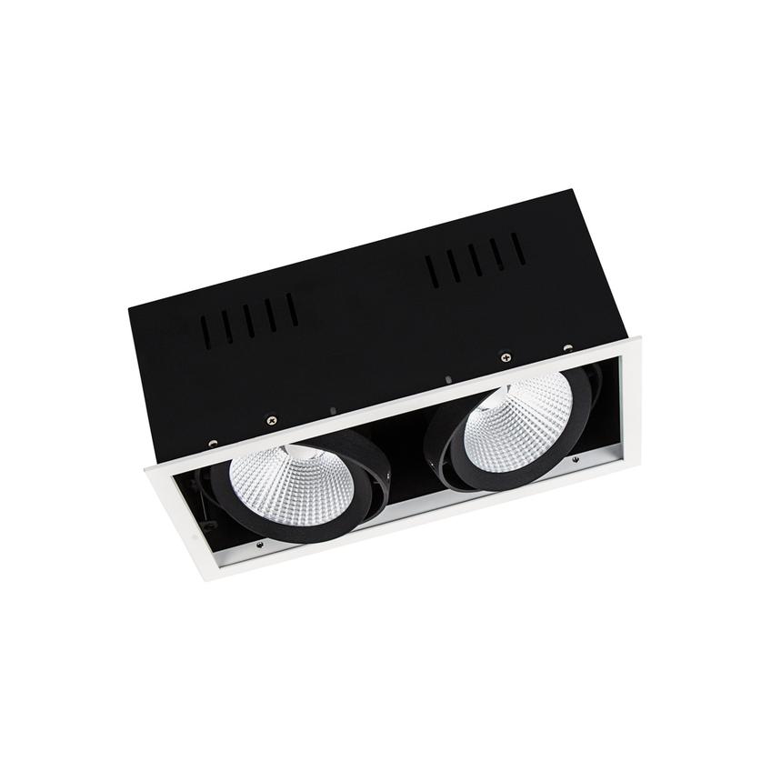 Oprawa SPOT MULTI 2x30W 3000K FL WT BK