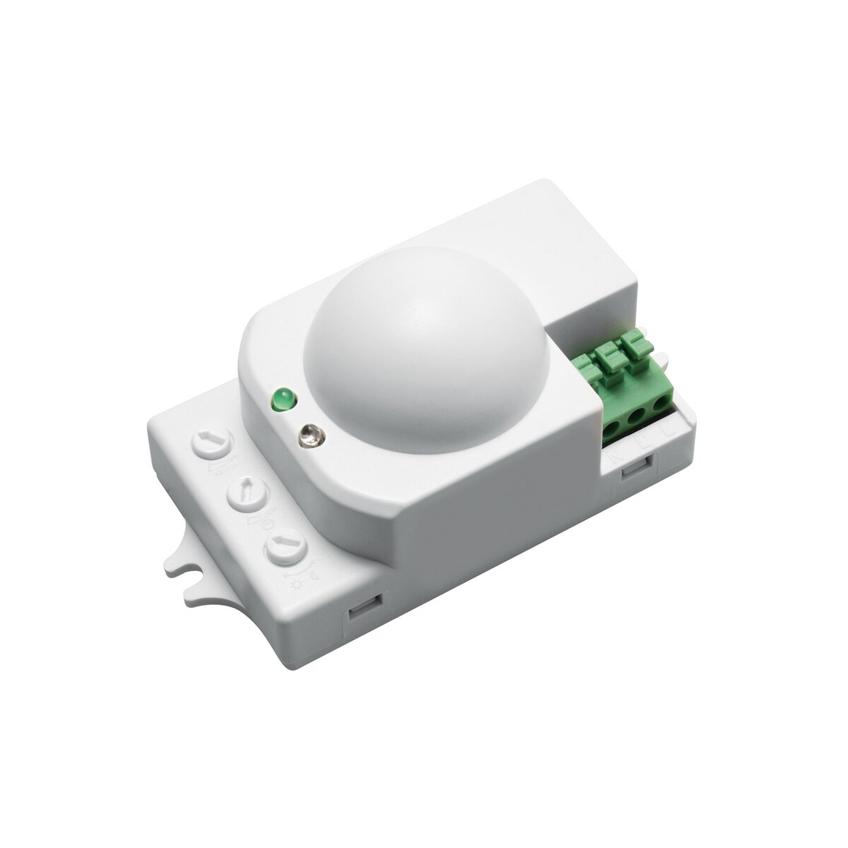 GTV CZUJNIK MIKROFALOWY RUCHU, SRC812, max. 1200W, AC 220-240V, 50/60Hz, KĄT DZIAŁANIA 360*, ZASIĘG 1-8m ± 1,5- 3,5m, IP20, WSPÓŁPRACUJE Z LED, NATYNKOWY, BIAŁY AE-SRC812-00 GTV Poland