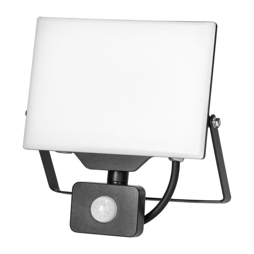 PORTO S LED 50W naświetlacz z PIR, 4000lm, IP44, 4000K, aluminium + poliwęglan AD-NL-6465BLR4 ORNO