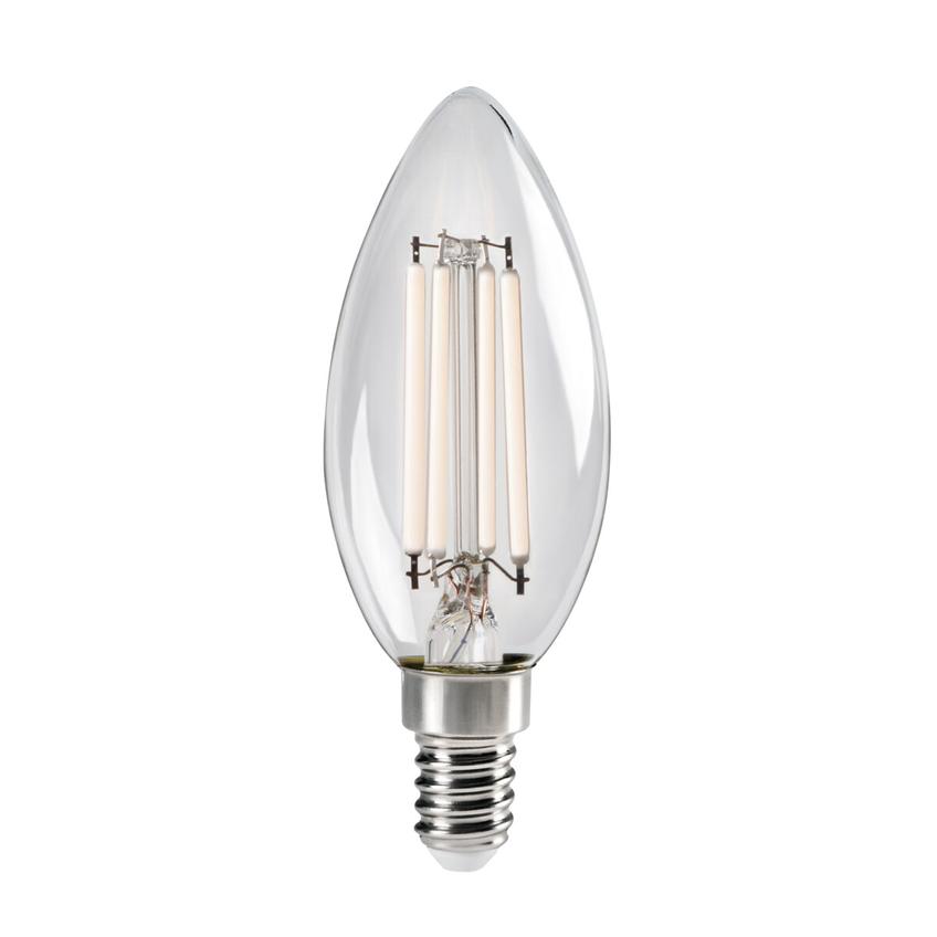 XLED W C35E14 4,5W-WW Żarówka LED świeczka XLED W C35E14 4,5W-WW barwa ciepłobiała 2700K 470Lm KANLU 37382 KANLUX