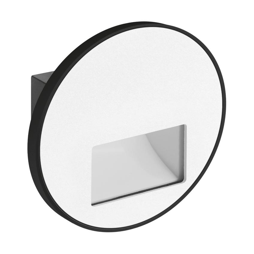 Oprawa schodowa LED okrągła lampa biała zmienna barwa 230V 04859 IDEUS