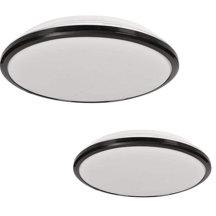 plafon LED Terma 28W 1960lm 4000K czarny IP44 ML6404 Milagro