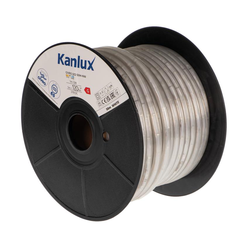 GIVRO LED 50M-NW Wąż LED rolka 50m 210 DC GIVRO LED 50M-NW barwa biała 4000K 1m = 120Lm 38577 KANLUX