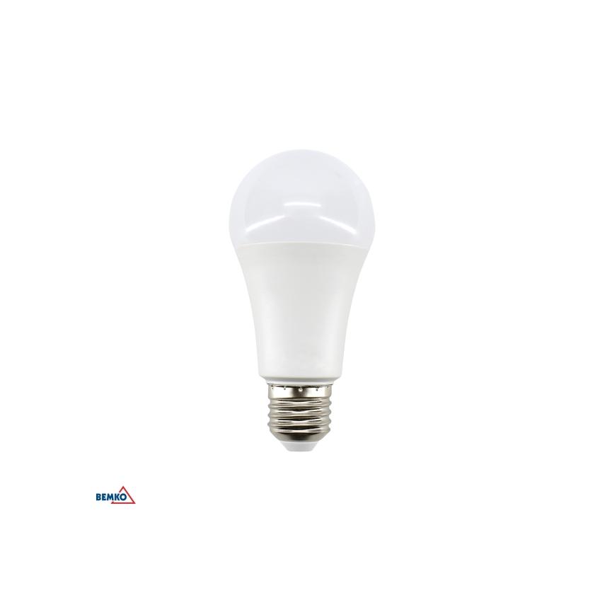 ŹRÓDŁO LED SAMSUNG INSIDE 230V E27 A60 11W 1055LM 3000K 220ST Z CZUJNIKIEM MIKROFALOWYM D84-SLB-E27-A60-110-3K-MS BEMKO