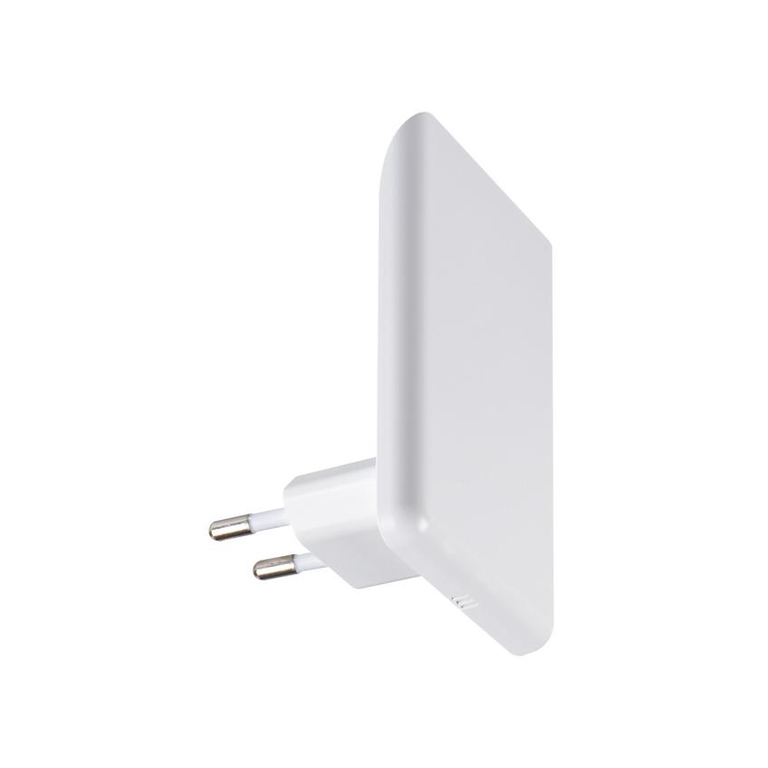 ORISA LED WW W Lampka wtykowa LED ORISA LED WW W 0,28W barwa ciepłobiała3000K biały z czujnikiem zmi 37394 KANLUX
