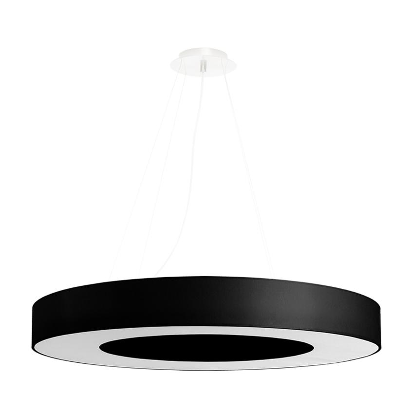 Sollux Żyrandol SATURNO SLIM 70 czarny SL.0754