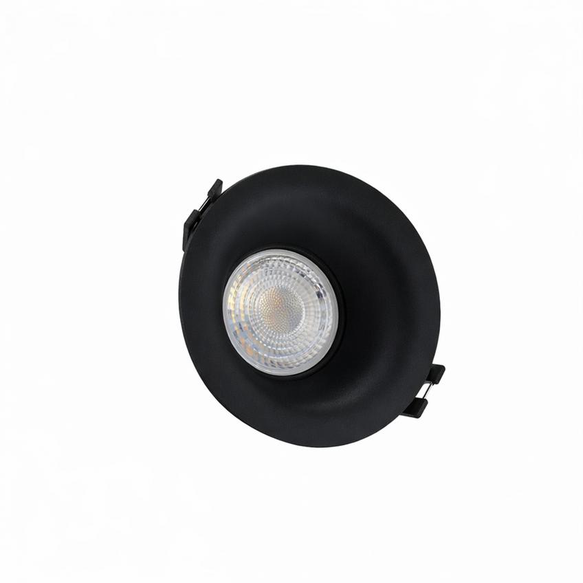 Oprawa oczko FIALE V BASIC GU10 OCZKO GU10 IP20 FI86x41MM CZARNY OKRĄGŁA Spectrum LED