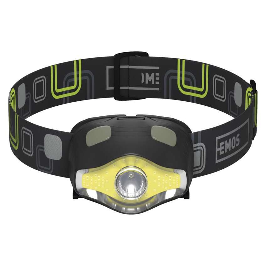 Latarka czołowa LED COB 3W + LED 3W 220 lm 100m 3× AAA P3536 EMOS