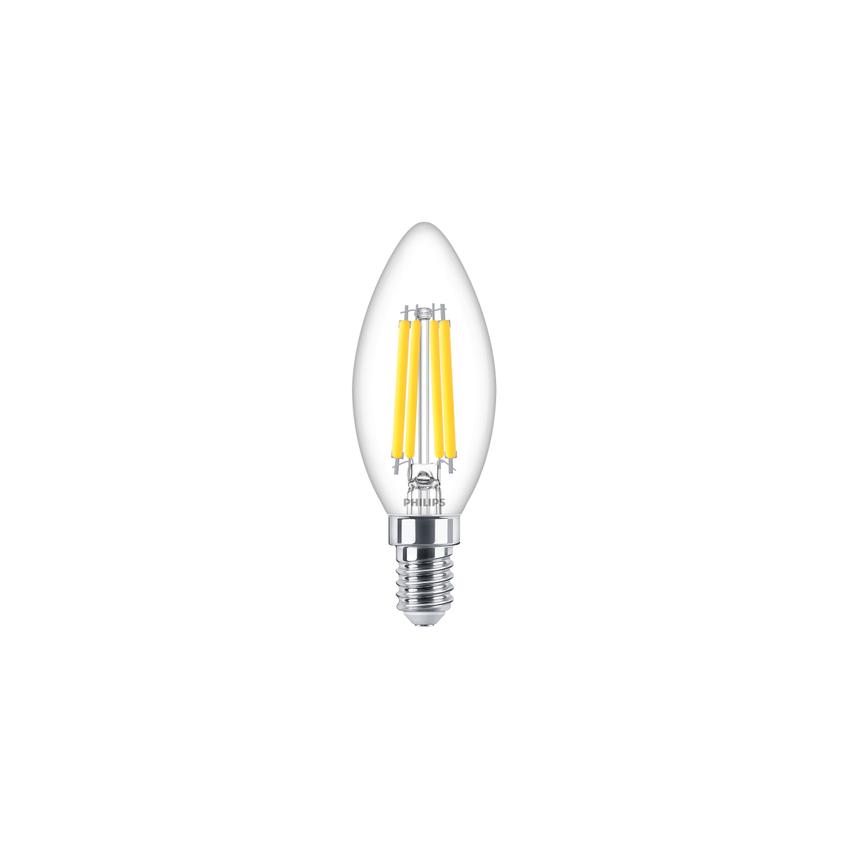 Żarówka LED ściemnialna świeczka 3,4W=40W 470lm 2700K barwa ciepła VLE LEDCandleD3,4-40W E14 B35 927 9,29003E+11 PHILIPS