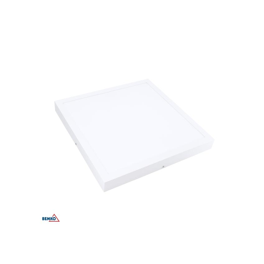 PANEL BACKLIGHT DENAR BLD 32W 4000K 3500LM IP44 40x40 GRAFIT CZ. PIR C72-BLD-044-320-4K-GR-PIR BEMKO