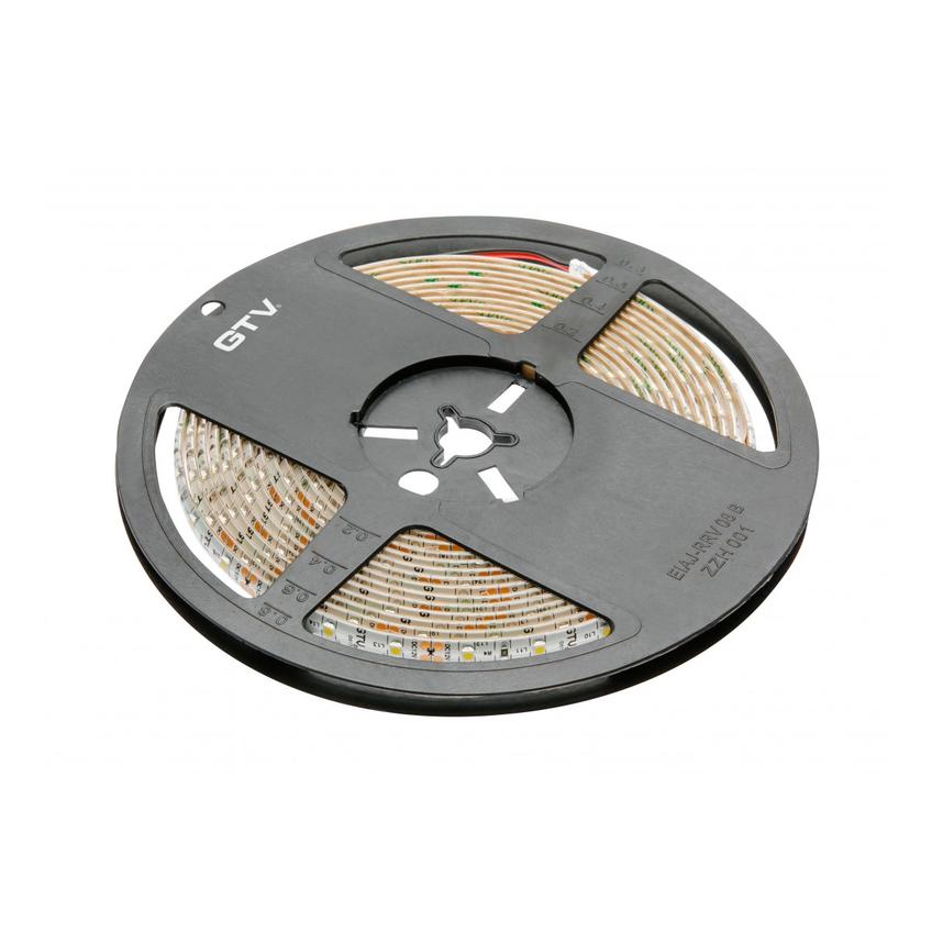Taśma FLASH 3528 300 LED zimny biały 24W wodoodporna 8mm rolka 5m LD-3528-300-65-ZB GTV Poland