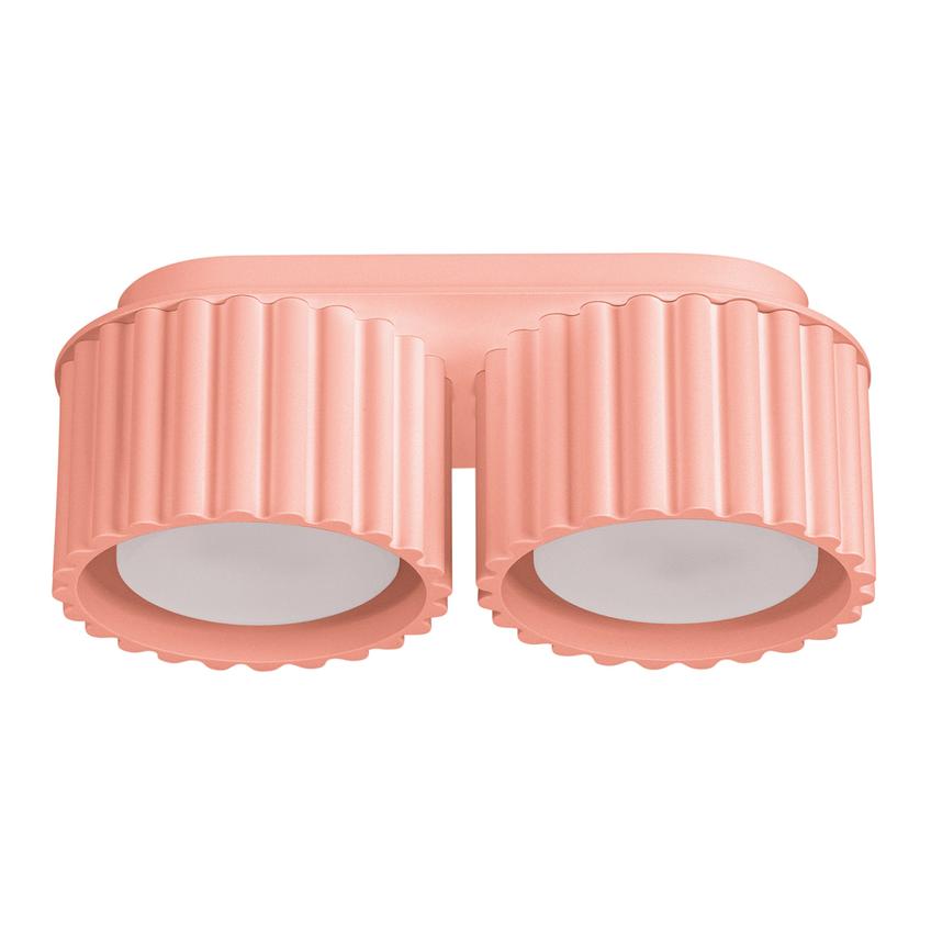 SOLLUX Plafon AURA 2 brzoskwiniowy Gx53 ; SL.1828