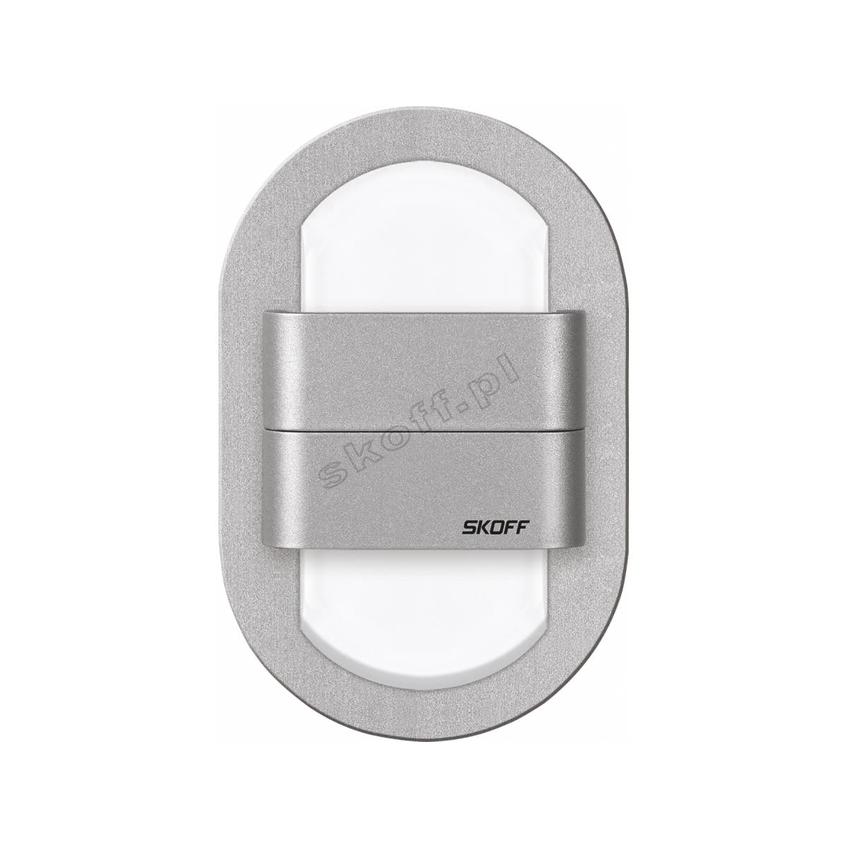 DUO RUEDA – G(alu) / W (biały) [obud. Aluminium] ML-RDU-G-W-1-PL-00-01 SKOFF