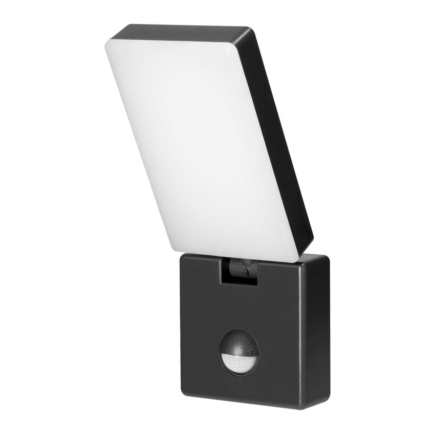 Oprawa ogrodowa z czujnikiem ruchu PIR ENID LED 10W 800lm IP65 4000K czarny AD-OP-6605BLPMR4 ORNO