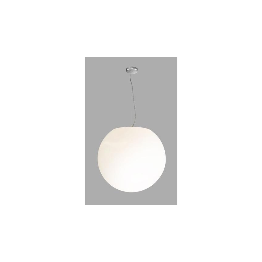 Nowodvorski lampa wisząca zewnętrzna Cumulus L E27 biała O60cm 9607