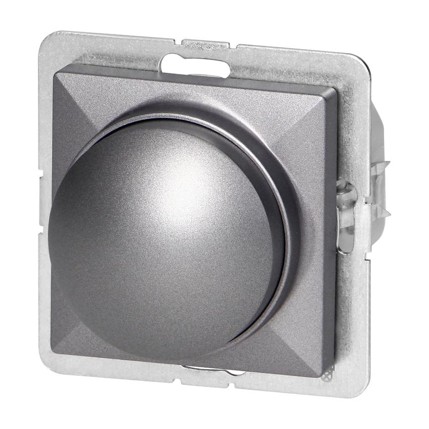 Ściemniacz obrotowy LED Pearl, 230V, 50Hz, Pmin:3W, Pmax:35W, SO-1P/LED, antracyt OR-OE-7716/LED/A ORNO