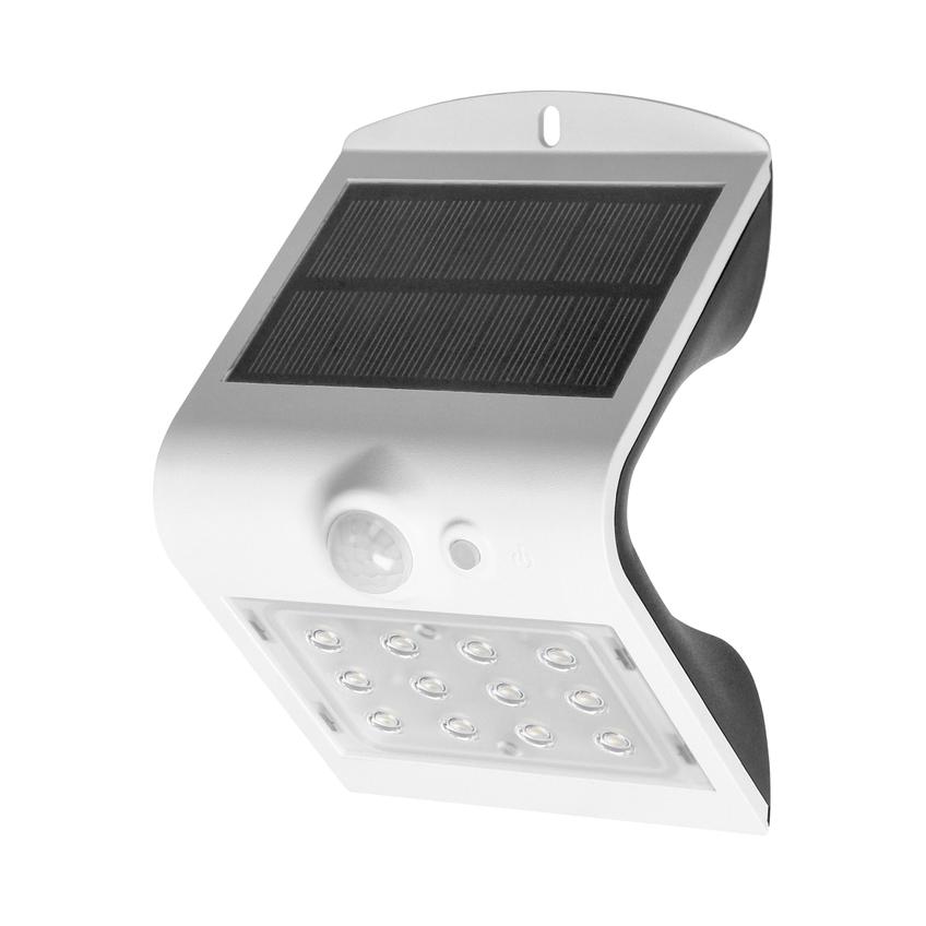 SILOE LED 1,5W, lampa solarna z czujnikiem ruchu 120st, 190lm, IP65, 4000K, 1200mAh, podwójne źródło AD-SL-6083WLR4 ORNO