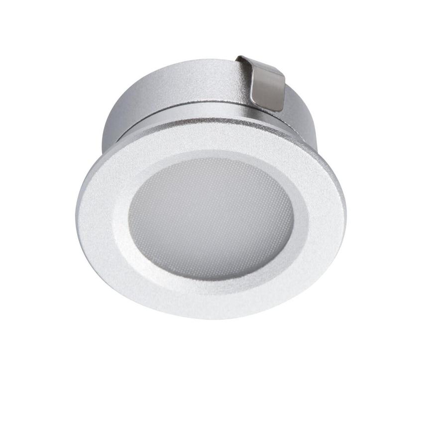 IMBER LED WW Oczko akcentowe IMBER LED WW 12 DC barwa 3000K 40Lm IP65 okrągły kolor aluminium 23522 KANLUX