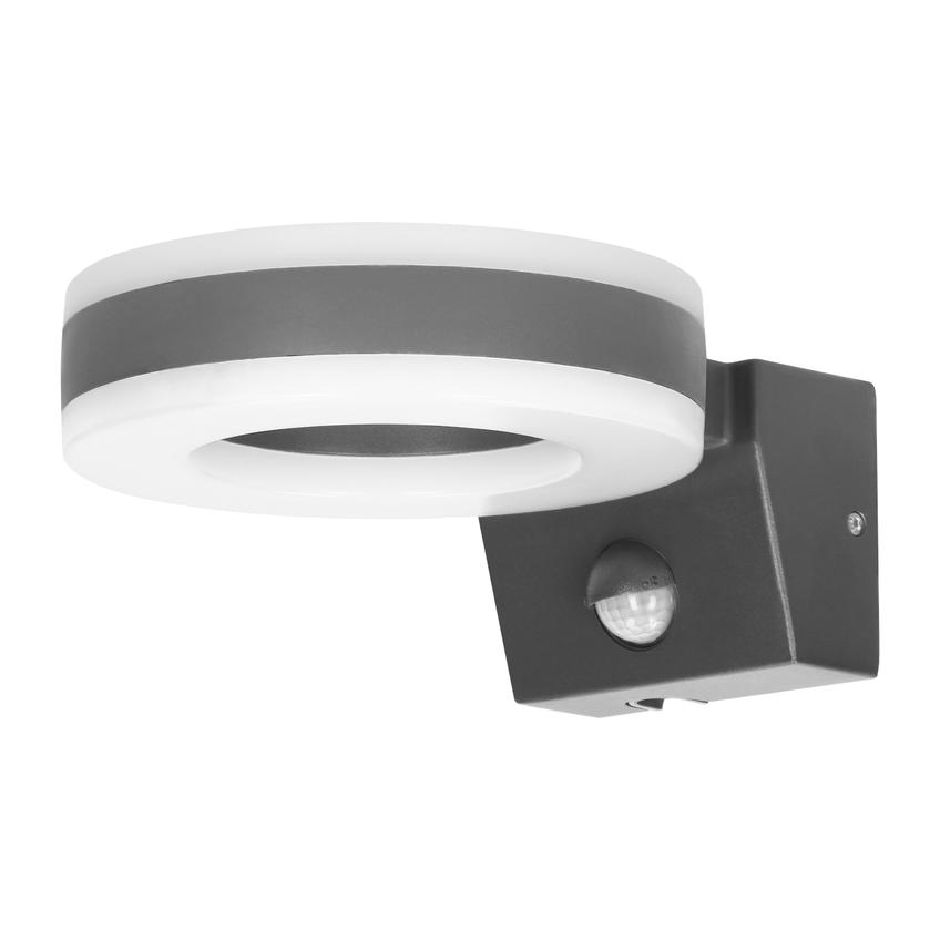 HOWLIT LED 20W, oprawa ogrodowa z czujnikiem ruchu, 1800lm, IP65, 4000K, szara AD-OP-6205GLPMR4 ORNO