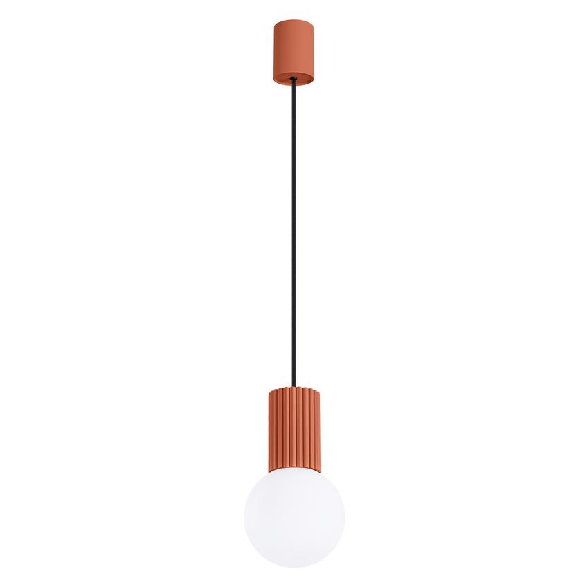 Lampa wisząca HALO 1 ochra czerwona