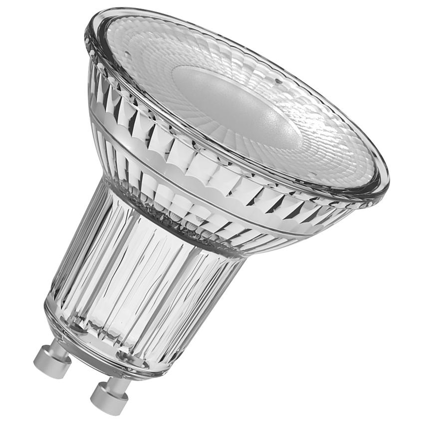 Żarówka LED x10 PAR16 Reflektor GU10 4.3W = 50W 350lm 2700K Ciepła 36° BASE Osram