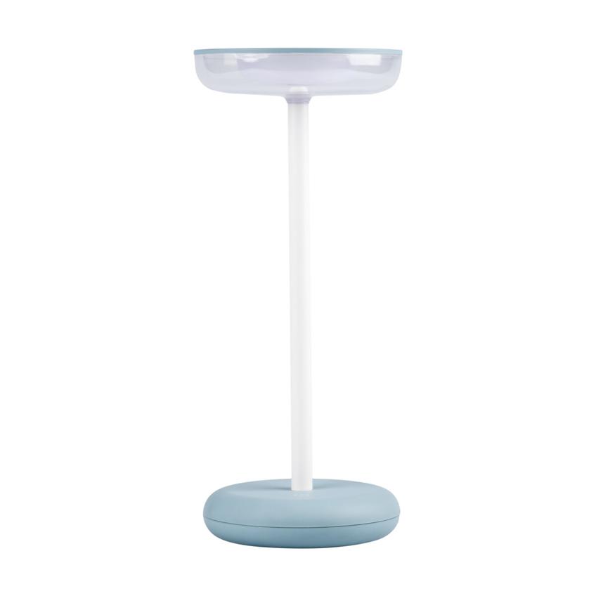 FLUXY LED IP44 BL Lampka stołowa bezprzewodowa FLUXY LED IP44 BL barwa ciepłobiała 3000K max 82Lm ko 37312 KANLUX
