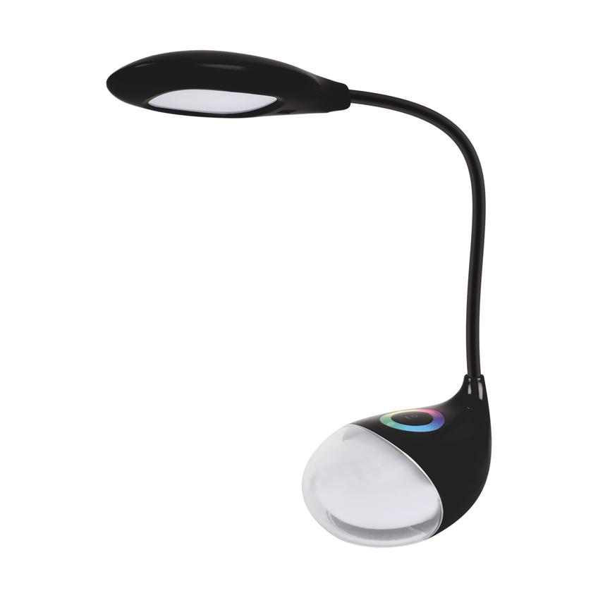 Lampka biurkowa SMD LED BOA LED BLACK RGB 04001 IDEUS