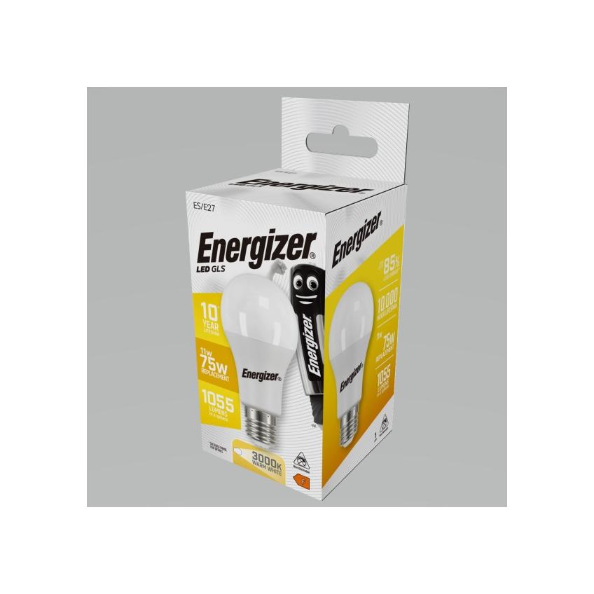ŻARÓWKA LED 1055LM 75W E27 ciepła biel 3000K 220-240V ENERGIZER S18537 SELVISTA