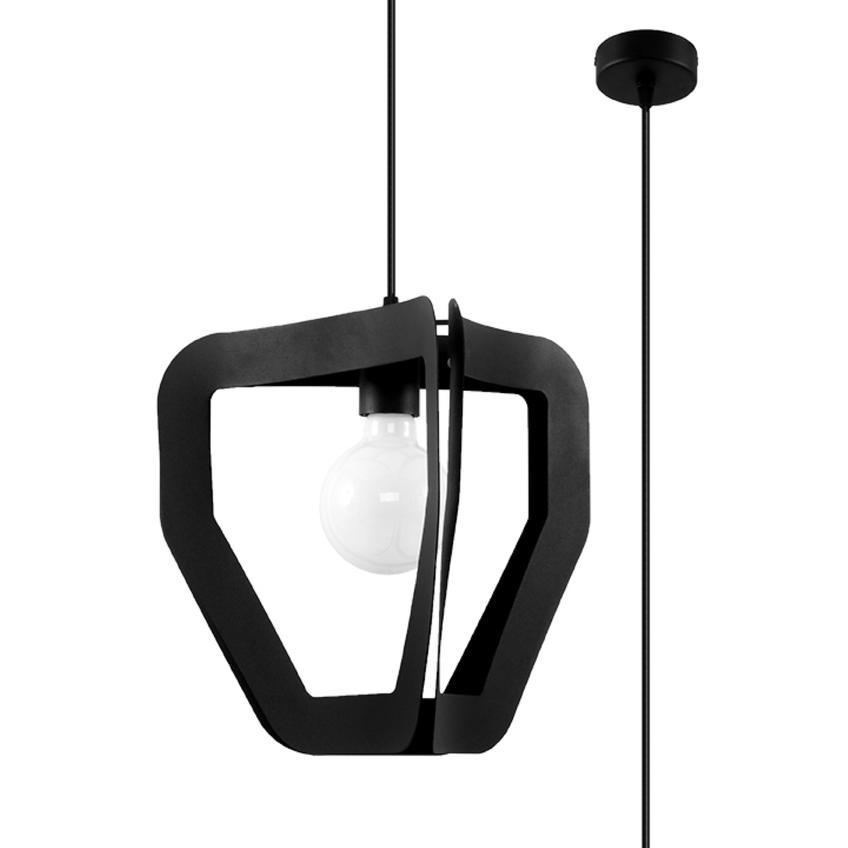 Sollux Lampa wisząca TRES czarna SL.0930