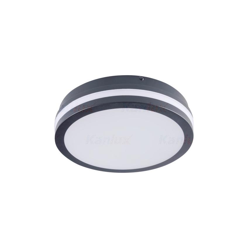 Plafoniera LED 18W neutralna IP54 BENO 1400lm IP54 Grafitowy 33348 KANLUX