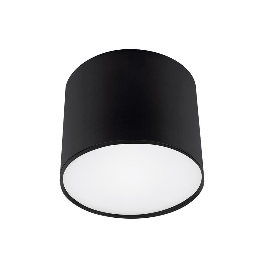 Oprawa sufitowa LED tuba spot czarna neutralna ROLEN LED 10W BLACK 4000K 03781 IDEUS