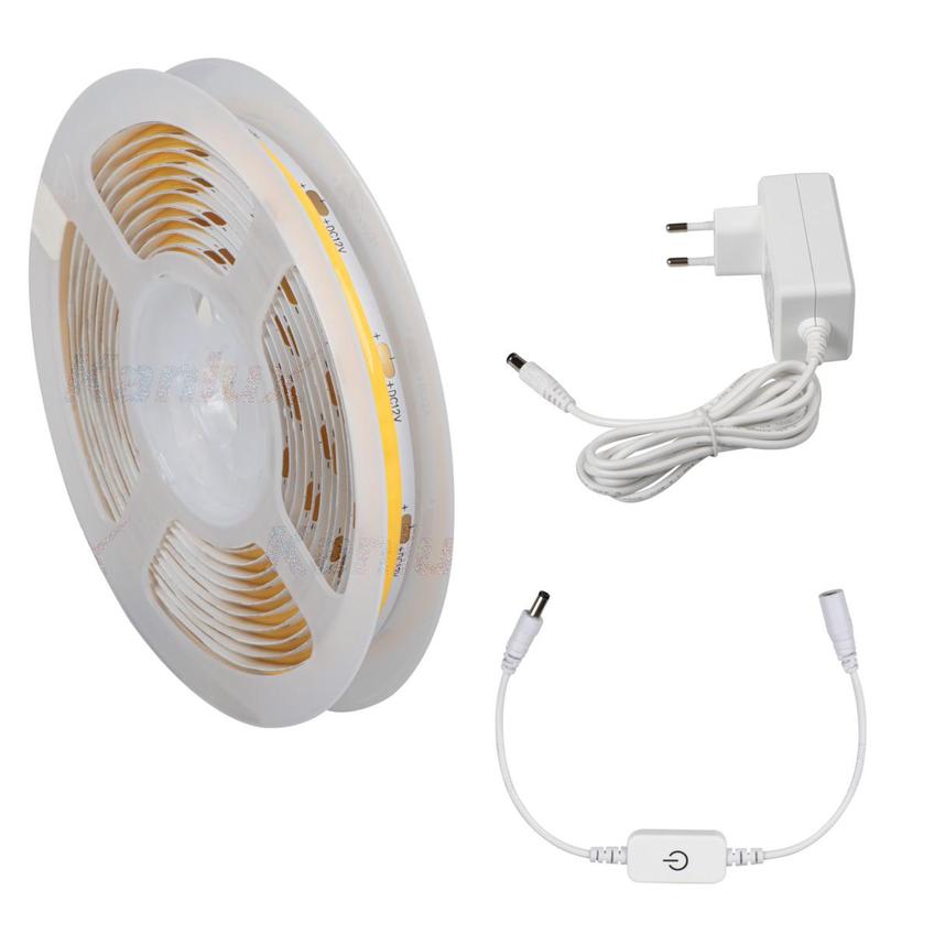 COB SET 3m DIM-WW Zestaw taśmy LED COB 12 DC COB SET 3m DIM-WW 3000K barwa ciepłobiała RA90+ Gwaranc 26326 KANLUX